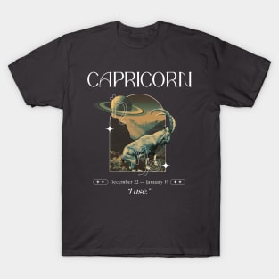 I use Capricorn Zodiac Sign T-Shirt